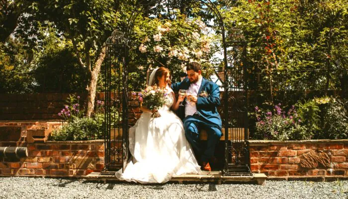 Kirstys wedding - Garden room garden copy